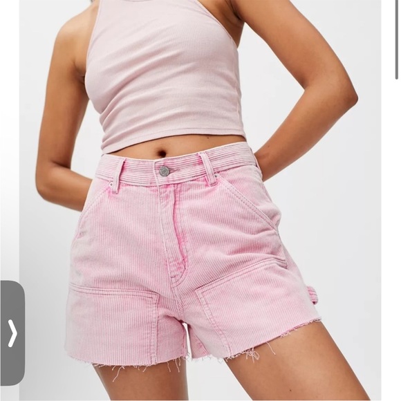 Urban Outfitters Pants - brand new urban outfitters Corduroy Cutoff
Carpenter Short pink 24”